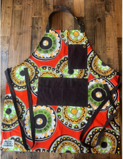 Susan Apron – Vibrant Cotton Canvas Kitchen Apron with Pockets