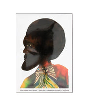 Afromuses Tea Towel – Chris Ofili’s Man Portrait in Linen - soulPhoodiestore