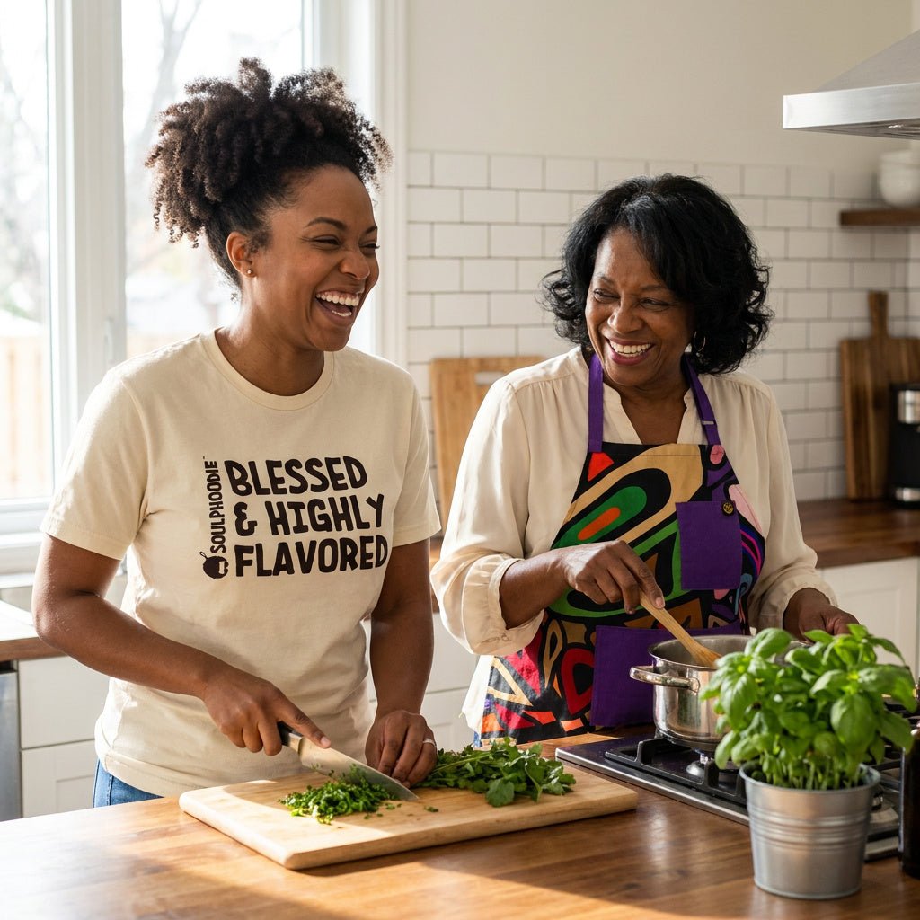 Blessed & Highly Flavored Tee - soulPhoodiestore