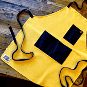 Cornbread Gold Apron – Durable Cotton Canvas Kitchen Apron - soulPhoodiestore