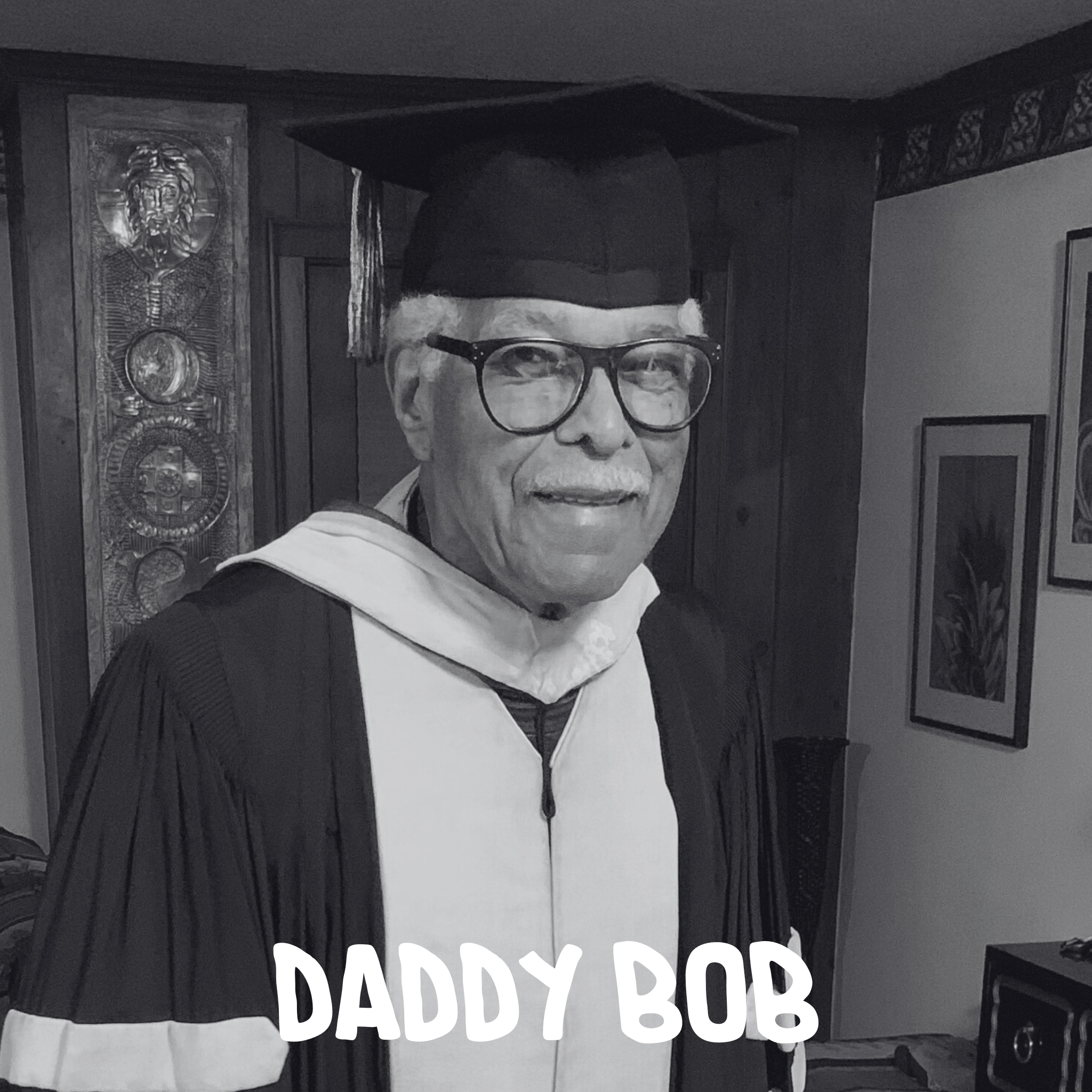 Daddy Bob Apron – Bold Geometric Cotton Canvas Kitchen Apron - soulPhoodiestore