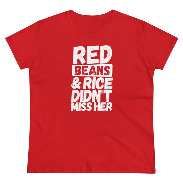 Women's Red Beans and Rice Tee