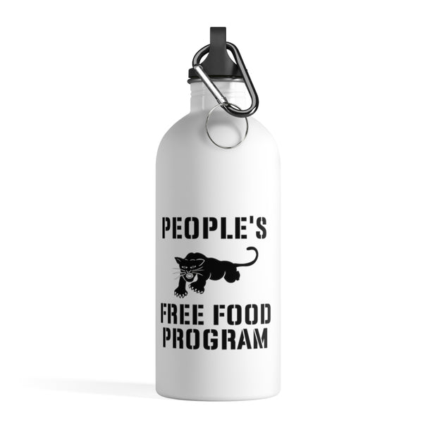 Free Food Program Stainless Steel Water Bottle