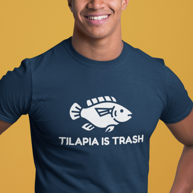 Tilapia Is Trash Short Sleeve Tee