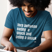 Eating A Snack Unisex Jersey Short Sleeve Tee
