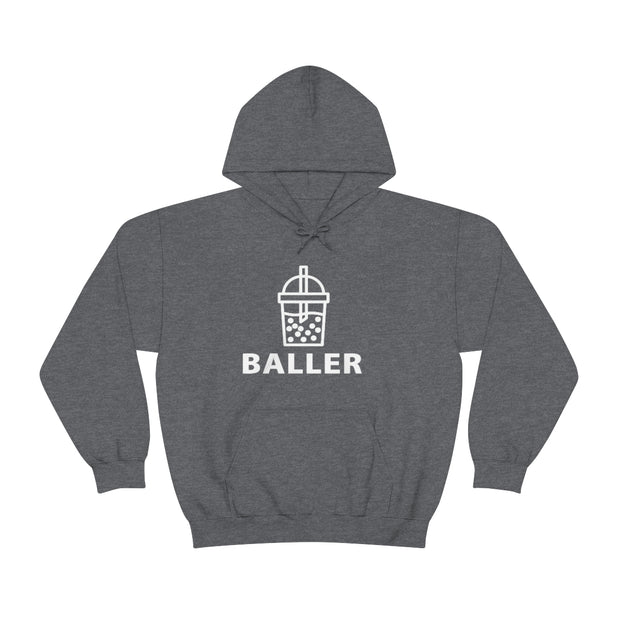Baller Unisex Heavy Hooded Sweatshirt
