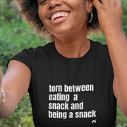 Women's Eating A Snack Tee